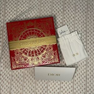 Christian Dior Limited Edition Red and Gold Gift Box